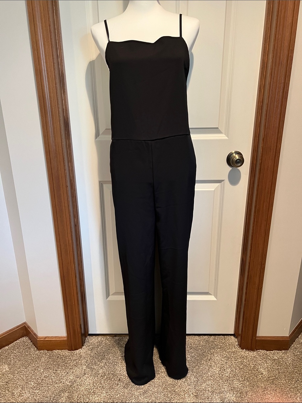 Cupshe Black Women's Sleeveless Jumpsuit